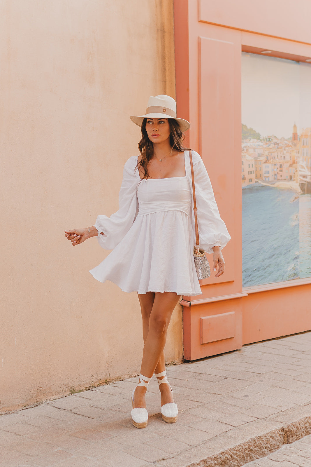 Tropez Dress - White