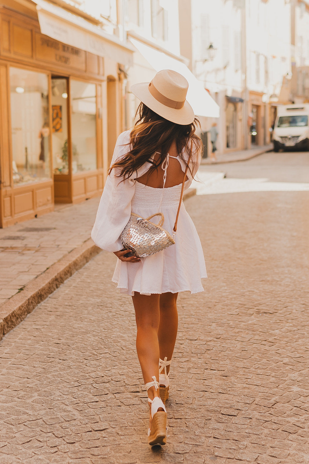 Tropez Dress - White