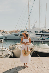 Leyna Dress - White