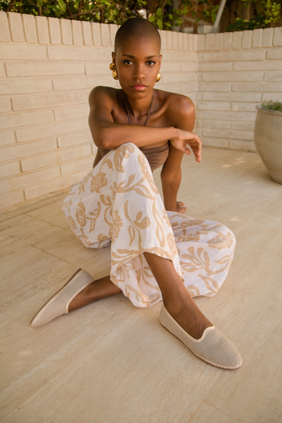 Eva | Linen Nude